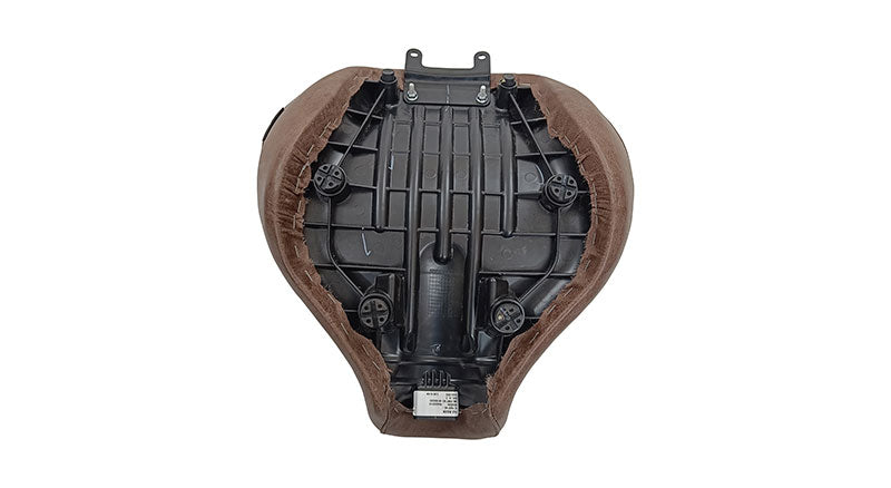 For Royal Enfield Super Meteor 650 Brown Customized Touring Front Solo Seat