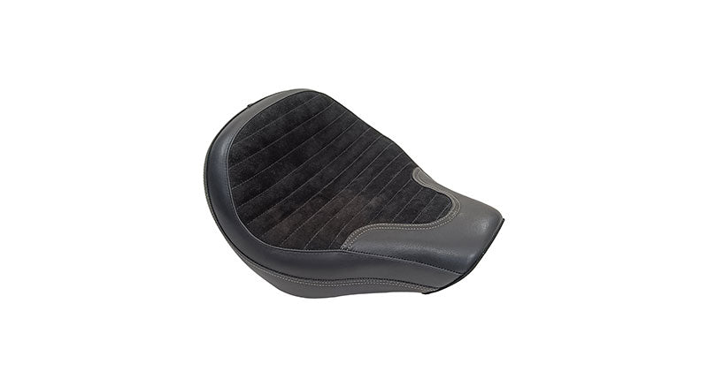 For Royal Enfield Super Meteor 650 Black Customized Touring Front Solo Seat