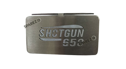 Fit For Royal Enfield Shotgun 650 Stainless Steel Reservoir Cap Guard Silver