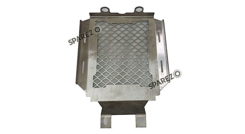 Fit For Royal Enfield Shotgun 650 Stainless Steel Radiator Guard Silver