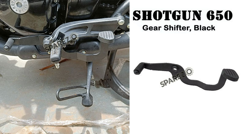 Fit For Royal Enfield Shotgun 650 Gear Shifter Pedal With Rubber Black