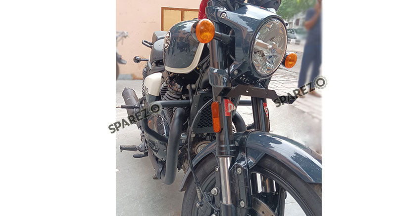 Fit For Royal Enfield Shotgun 650 Compact Engine Guard Pair Black