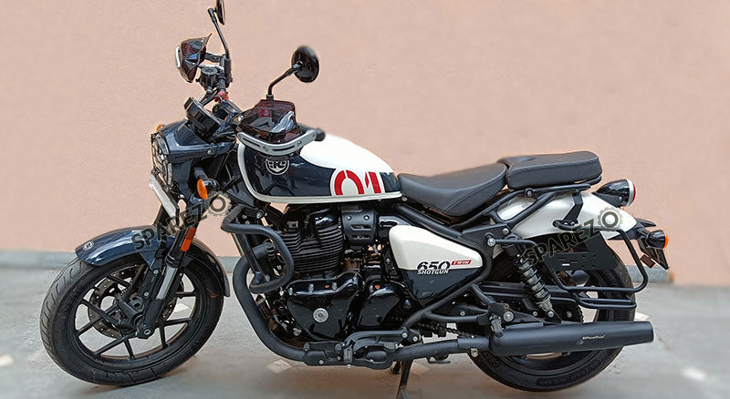 Fit For Royal Enfield Shotgun 650 Black Saddle stay