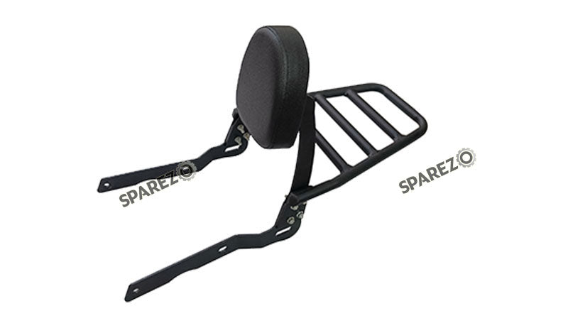 Fit For Royal Enfield Shotgun 650 Rear Luggage Rack with Backrest Black