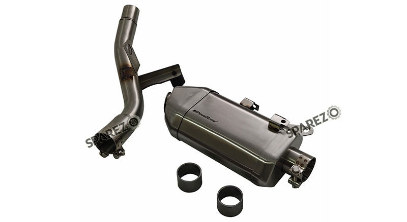 Fit For Royal Enfield New Himalayan 450 Powerage Silencer with Header Bend Pipe