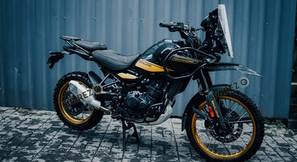 Fit For Royal Enfield New Himalayan 450 Powerage Silencer with Header Bend Pipe