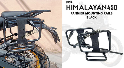 Fit For Royal Enfield New Himalayan 450 Pannier Mounting Rails Black