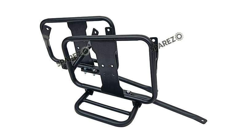 Fit For Royal Enfield New Himalayan 450 Canvas Pannier Black Bags with Mounting