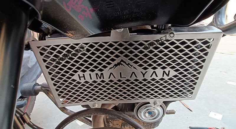 Fit For Royal Enfield New Himalayan 450 Oil Cooler Radiator Guard Silver