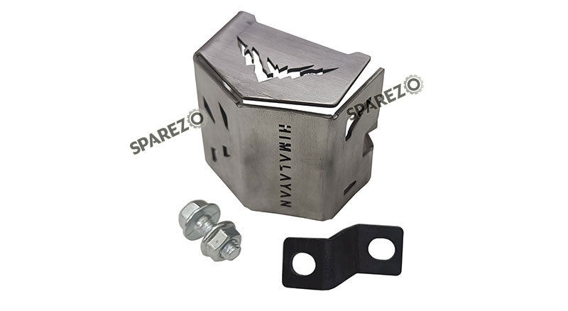 Fit For Royal Enfield New Himalayan 450 Oil Container Guard Silver