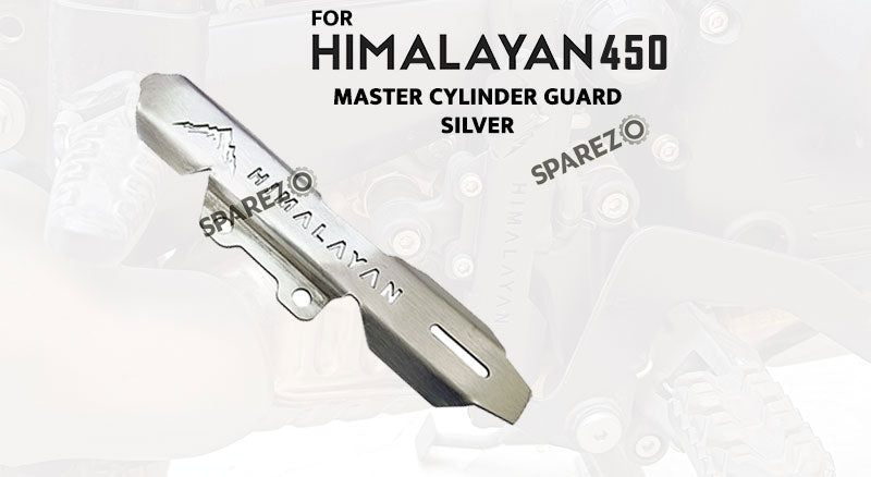 For Royal Enfield New Himalayan 450 Master Cylinder Guard Silver