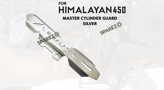 For Royal Enfield New Himalayan 450 Master Cylinder Guard Silver