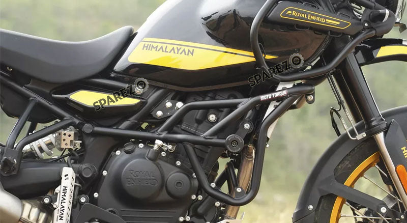 Fit For Royal Enfield New Himalayan 450 Crash Engine Guard Black