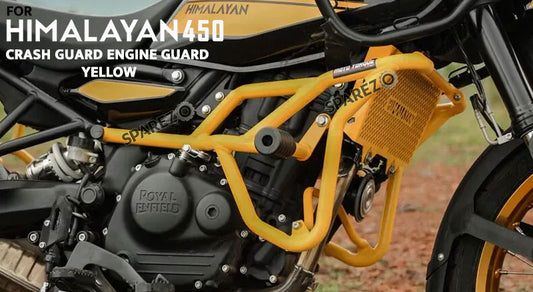 Fit For Royal Enfield New Himalayan 450 Crash Engine Guard Yellow