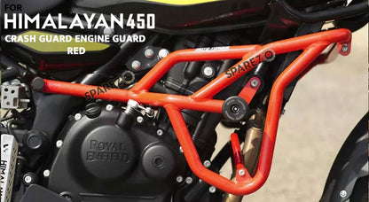 Fit For Royal Enfield New Himalayan 450 Crash Engine Guard Red