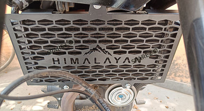 Fit For Royal Enfield New Himalayan 450 Steel Radiator Guard Black