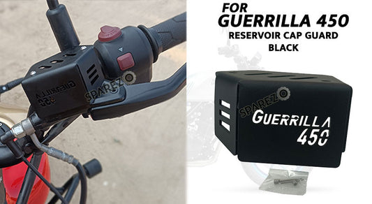 Fit For Royal Enfield Guerrilla 450 Front Reservoir Cap Guard Black