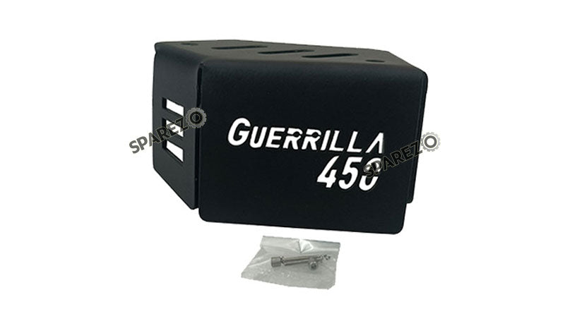 Fit For Royal Enfield Guerrilla 450 4 Pcs Accessories Combo Pack Black