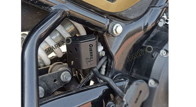 Fit For Royal Enfield Guerrilla 450 4 Pcs Accessories Combo Pack Black