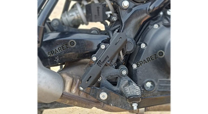 Fit For Royal Enfield Guerrilla 450 4 Pcs Accessories Combo Pack Black