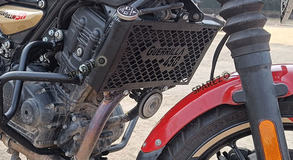 Fit For Royal Enfield Guerrilla 450 Stainless Steel Radiator Guard Black
