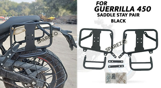 Fit For Royal Enfield Guerrilla 450 Pannier Mounting Rails Black