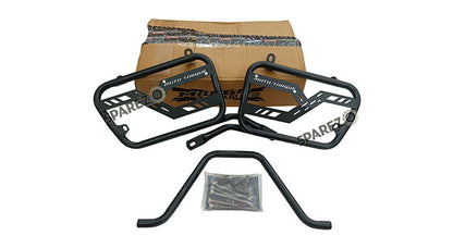 Fit For Royal Enfield Guerrilla 450 Pannier Mounting Rails Saddle Stays Black