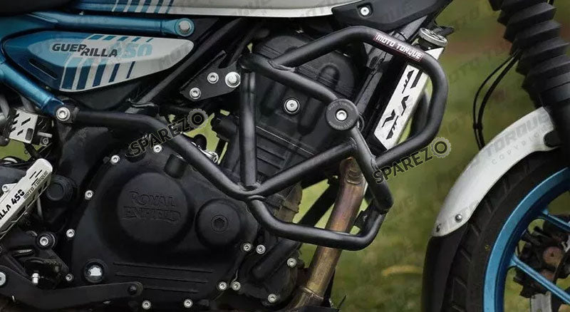 Fit For Royal Enfield Guerrilla 450 Engine Guard Crash Guard Black