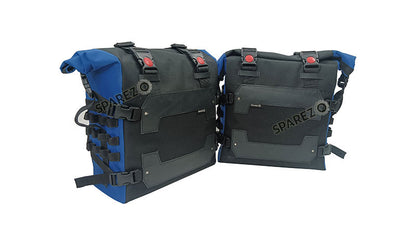 Fit For Royal Enfield New Himalayan 450 Canvas Pannier Bags With Mounting