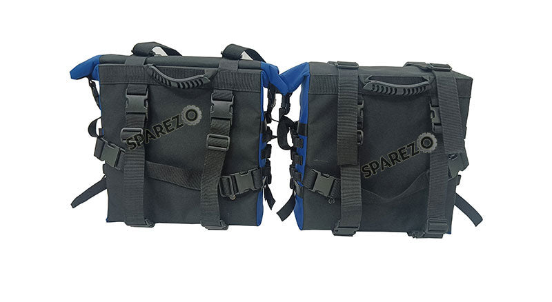 Fit For Royal Enfield New Himalayan 450 Canvas Pannier Bags With Mounting