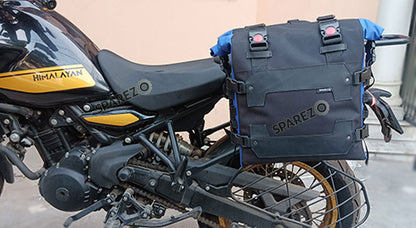 Fit For Royal Enfield New Himalayan 450 Canvas Pannier Bags With Mounting