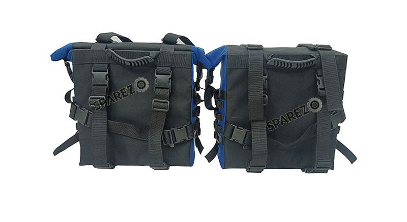 Fit For Royal Enfield Guerrilla 450 Canvas Pannier Bags With Mounting