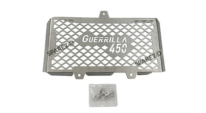 Fit For Royal Enfield Guerrilla 450 Stainless Steel Radiator Guard Silver