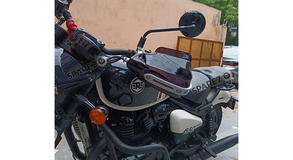 Fit For Royal Enfield Shotgun 650 Tinted Black Color Hand Guard Kit