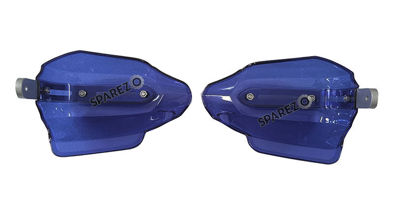 Fit For Royal Enfield Shotgun 650 Tinted Blue Color Hand Guard Kit
