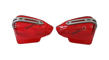 Fit For Royal Enfield Shotgun 650 Tinted Red Color Hand Guard Kit