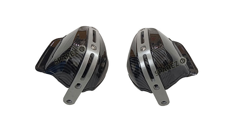 Fit For Royal Enfield Shotgun 650 Carbon Black Color Hand Guard Kit