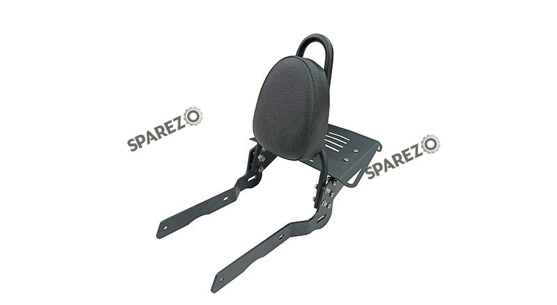 Fit For Royal Enfield Shotgun 650 Touring Backrest With Luggage Rack Black