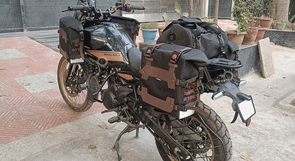 For Royal Enfield Himalayan 450 Trail Pannier Bags and Duffle Bag with Stays D2