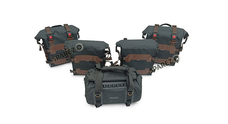For Royal Enfield Himalayan 450 Trail Pannier Bags and Duffle Bag with Stays D2
