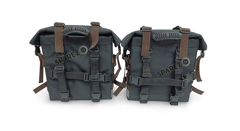 For Royal Enfield Himalayan 450 Trail Pannier Bags and Duffle Bag with Stays D2