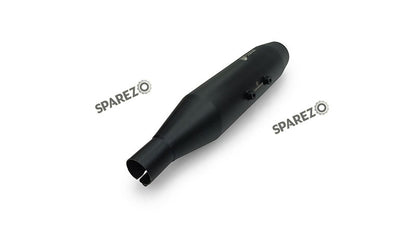 Fit For Royal Enfield Hunter 350 Stainless Steel Exhaust Silencer Black