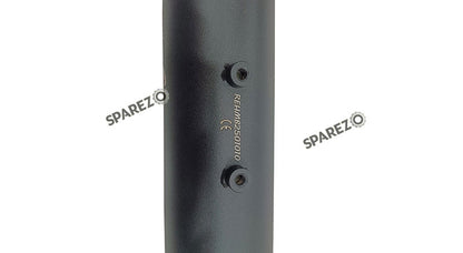 Fit For Royal Enfield Hunter 350 Stainless Steel Exhaust Silencer Black