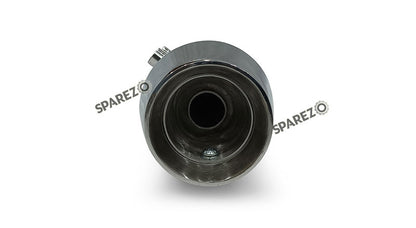 Fit For Royal Enfield Hunter 350 Stainless Steel Exhaust Silencer Polished