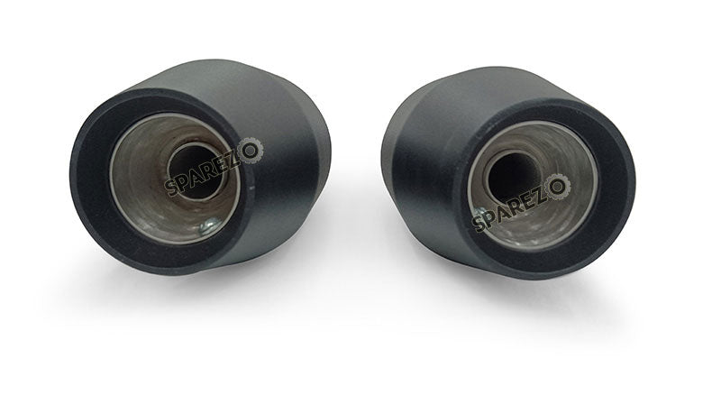 For Royal Enfield GT and Interceptor 650 Silver Stallion Exhaust Silencer Black