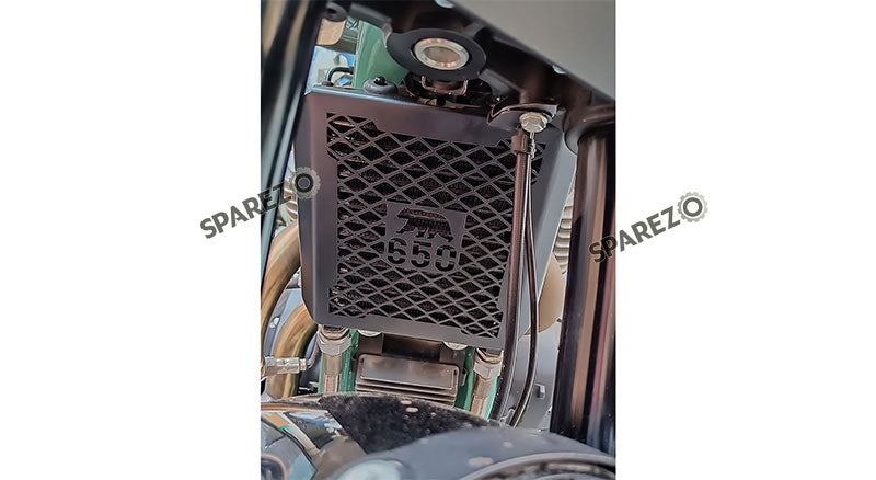 Fit For Royal Enfield Bear 650 Radiator Guard Grill Black