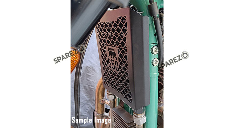Fit For Royal Enfield Bear 650 Radiator Guard Grill Silver