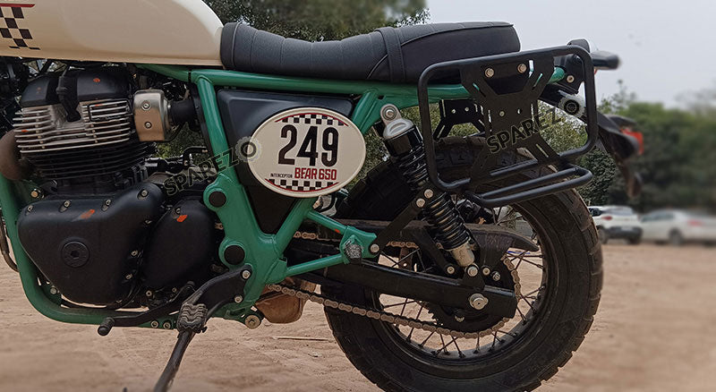 Fit For Royal Enfield Bear 650 Pannier Mounting Black