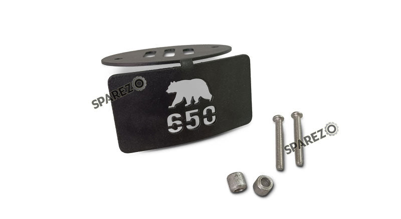 Fit For Royal Enfield Bear 650 Reservoir Cap Guard and Oil Container Guard Black