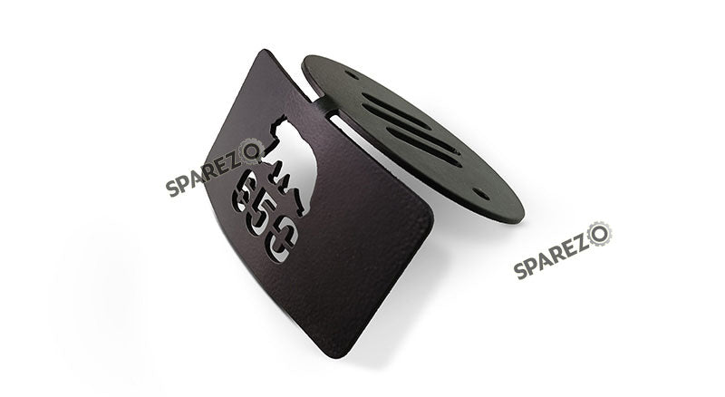 Fit For Royal Enfield Bear 650 Reservoir Cap Guard and Oil Container Guard Black